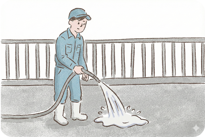 清掃のイラスト